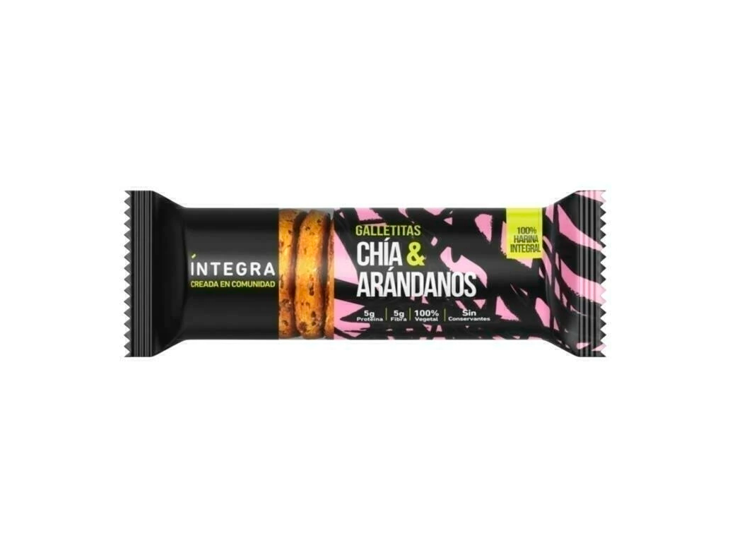 GALLETAS INTEGRA CHIA & ARANDANOS