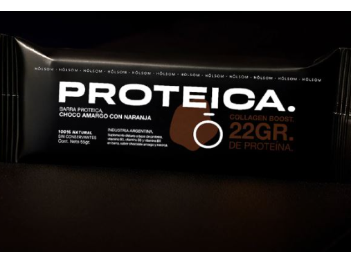 BARRA PROTEICA CHOCOLATE AMARGO X UNIDAD