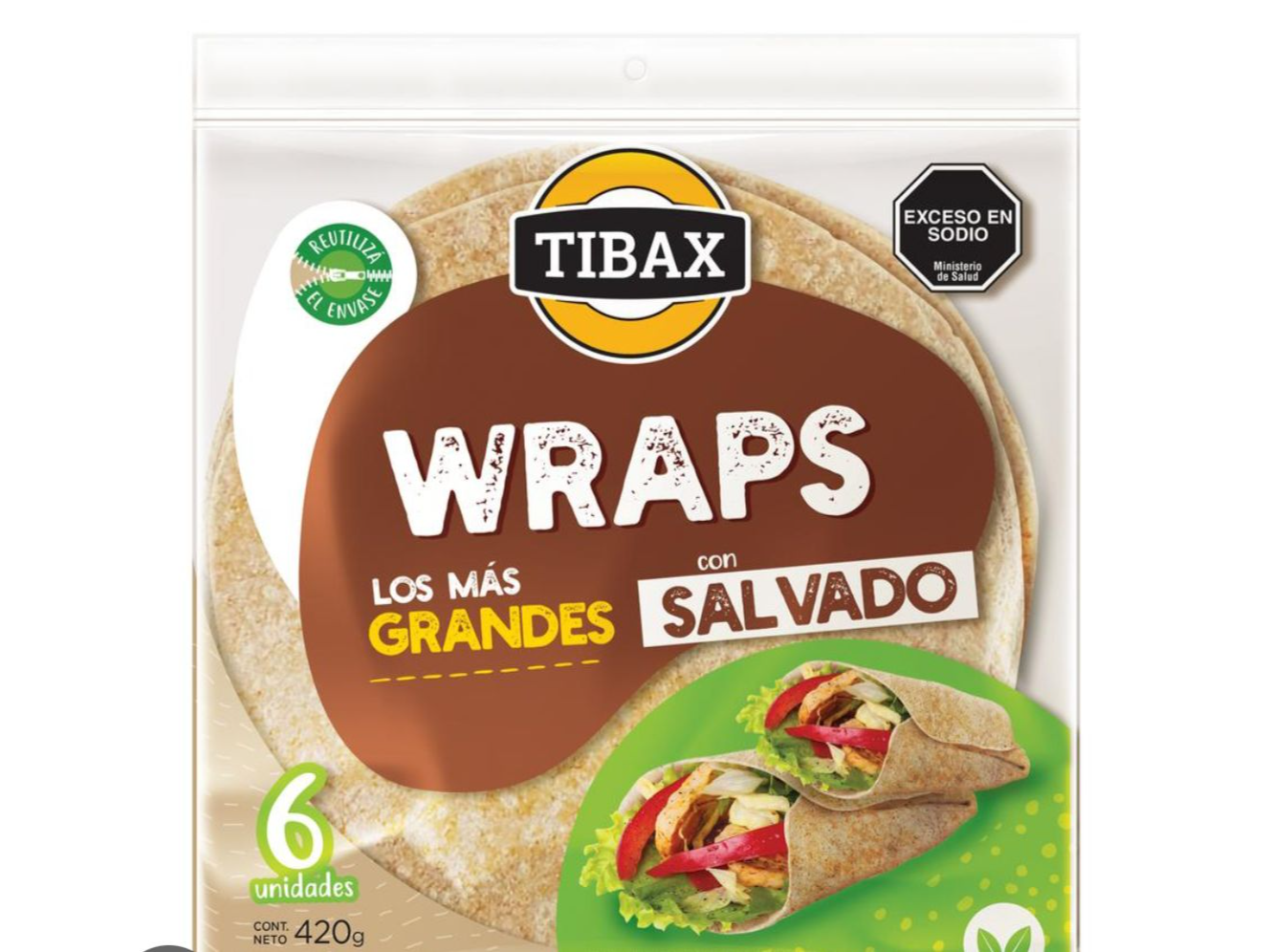 WRAPS DE SALVADO