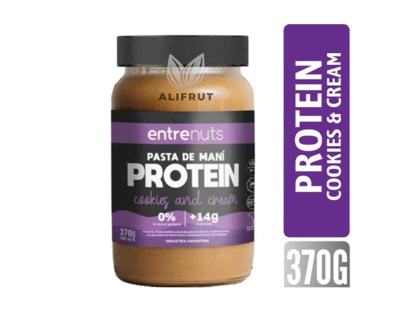 PASTA DE MANI PROTEICA (COOKIES AND CREAM)