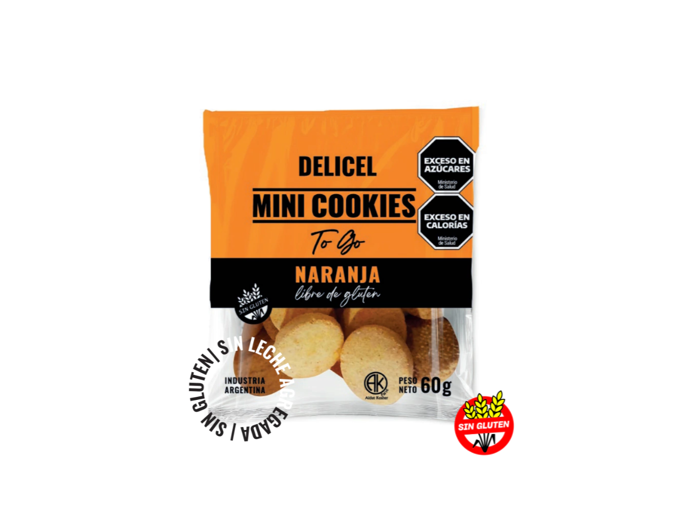 MINI GALLETAS SIN TACC (NARANJA9