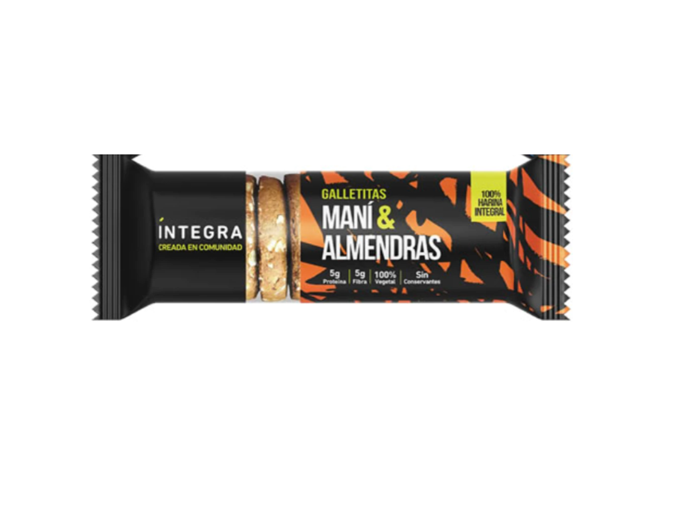 GALLETAS INTEGRA DE MANI & ALEMNDRAS