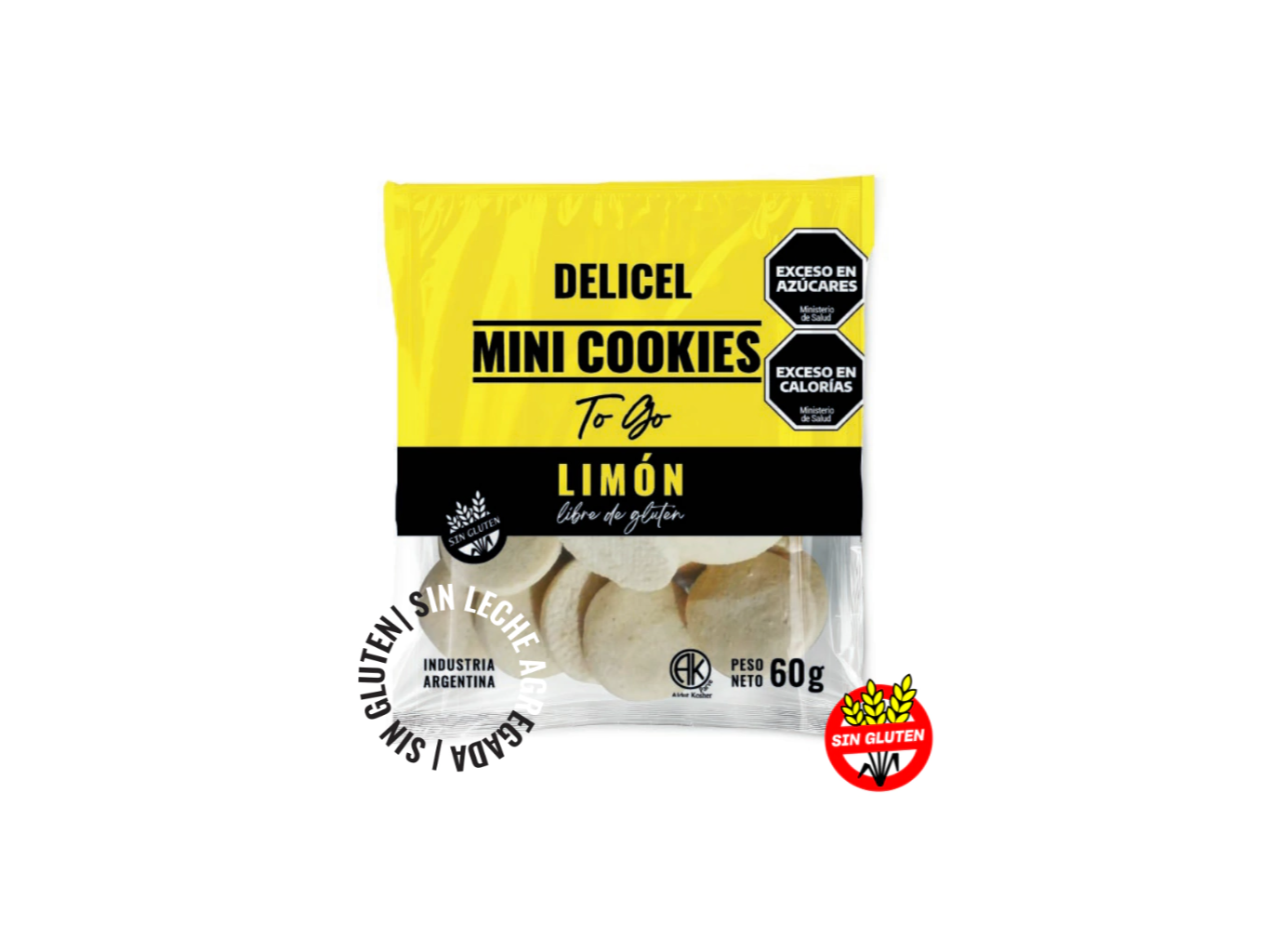 MINI GALLETITAS SIN TACC (LIMON)