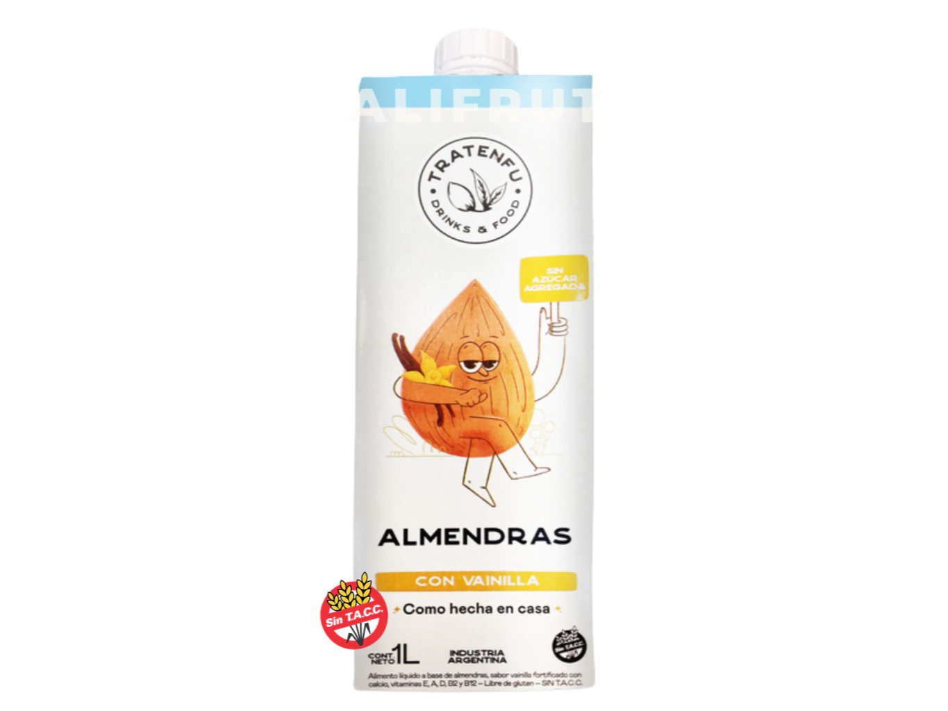LECHE DE ALMENDRAS(VAINILLA)