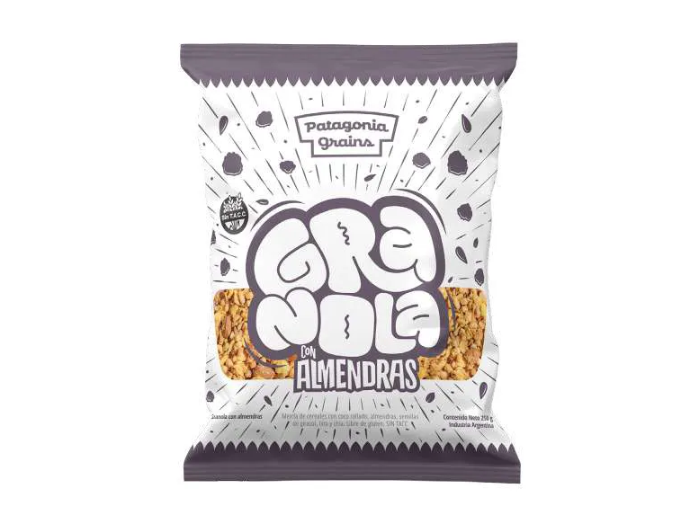Patagonia Grains Granola con Almendras Sin Gluten x250g