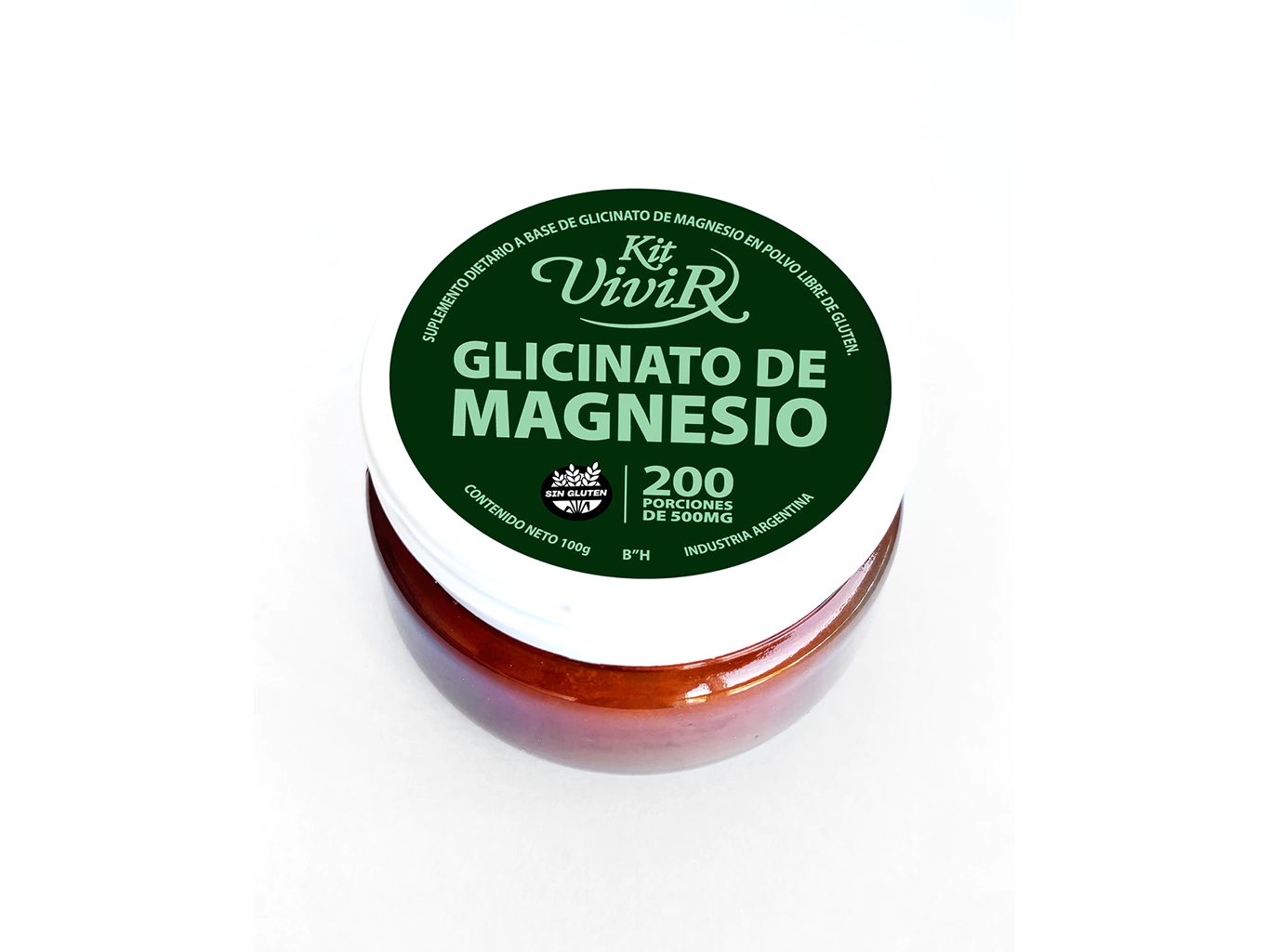 GLICINATO QUELADO MÁXIMA ABSORCIÓN- 200 PORCIONES