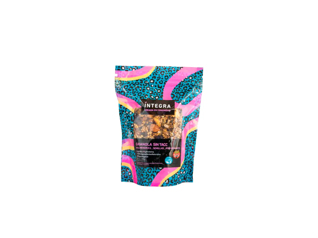 Integra Granola de Frutos Secos Almendra Semillas y Arándanos x250g