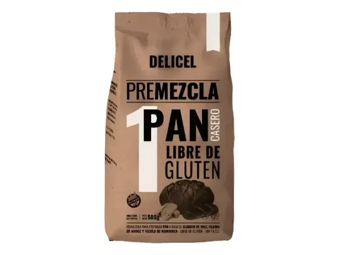 Premezcla Pan Casero Libre de Gluten x 1kg