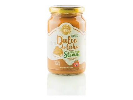 Dulce de Leche con Stevia De La Finca x 400