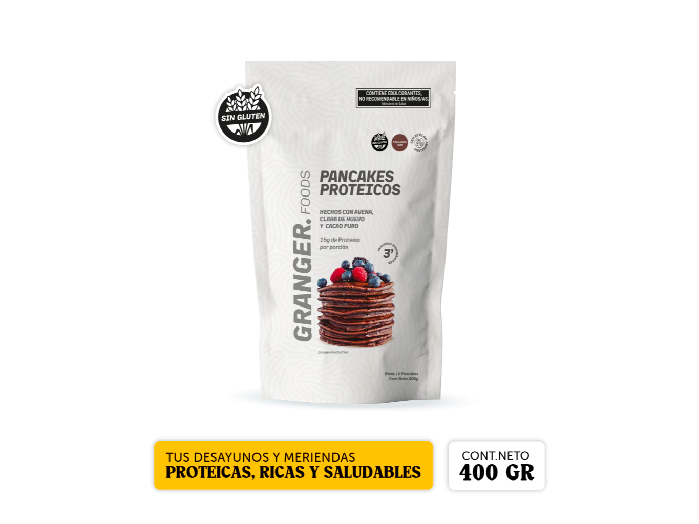 Pancake Proteico sabor Chocolate