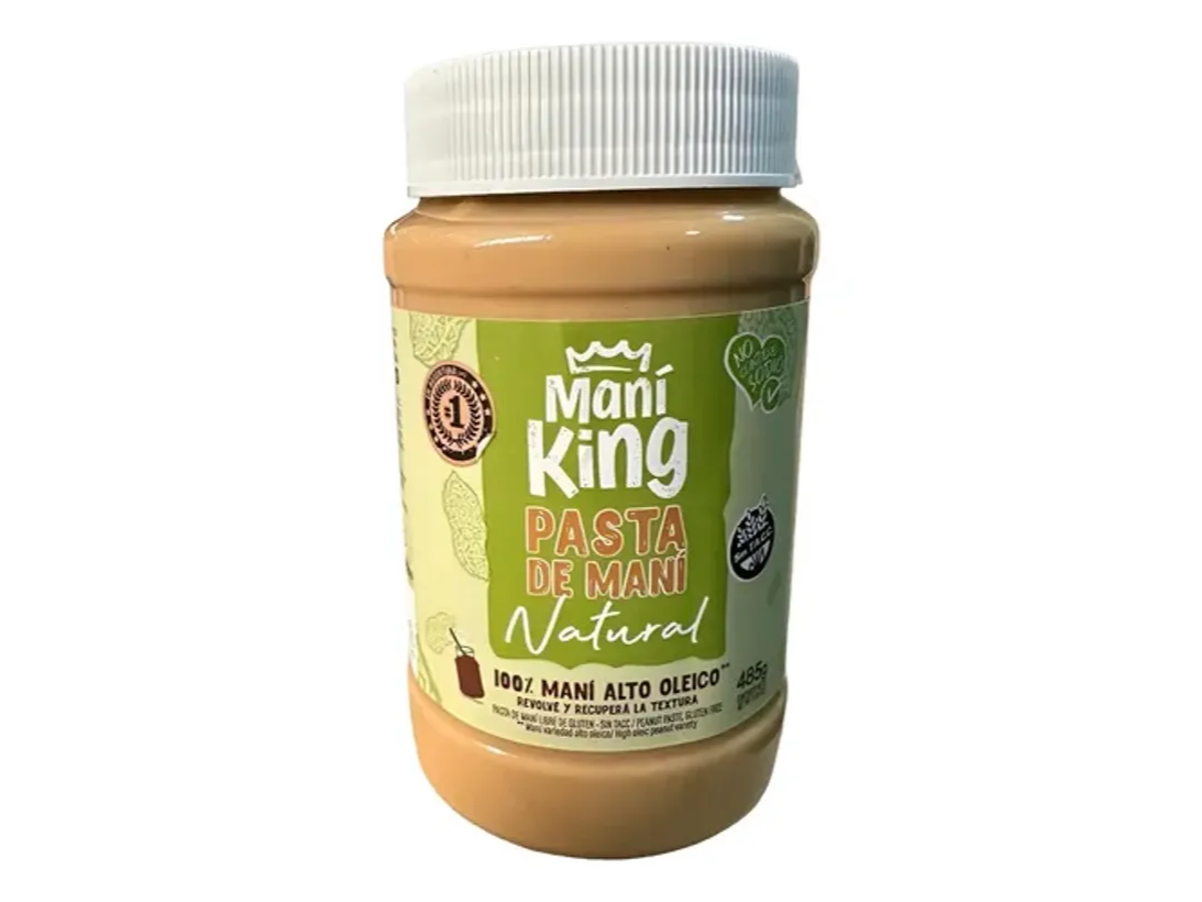 Pasta de Maní Natural Maní King x 485g