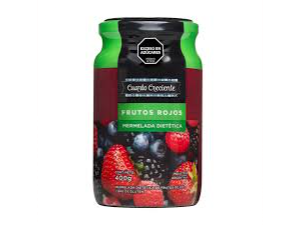 Mermelada Dietética de Frutos Rojos con Semillas Cuarto Creciente x 400g