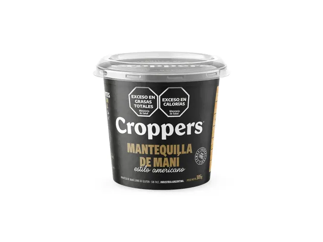 Mantequilla de Maní Estilo Americano Croppers x 300g