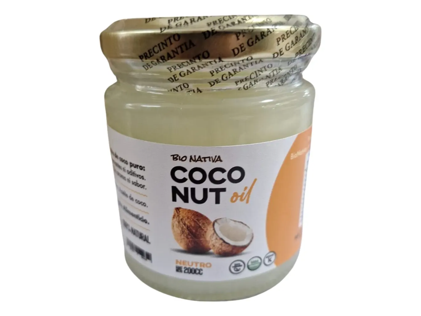 Aceite De Coco Coconut Oil Bio Nativa Neutro x200ml