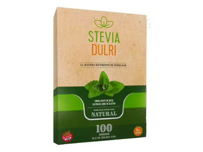 Stevia Dulri en Sobres x100u