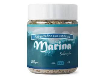 Sal Marina Entrefina Saborizada Marina x 250g