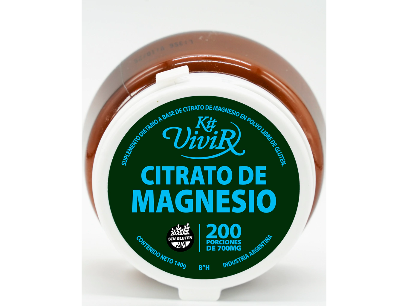 CITRATO DE MAGNESIO 200 PORCIONES FUNDAMENTAL PARA 300 REACCIONES BIOQUÍMICAS EN EL CUERPO.