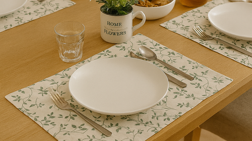 MANTELES MATEROS - INDIVIDUALES - FUNDAS BIDON