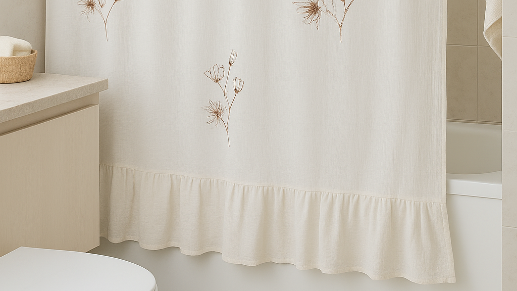 CORTINAS DE BAÑO - TOALLAS - CESTOS XL