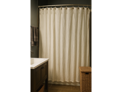 Cortina de baño gasa simple lisa