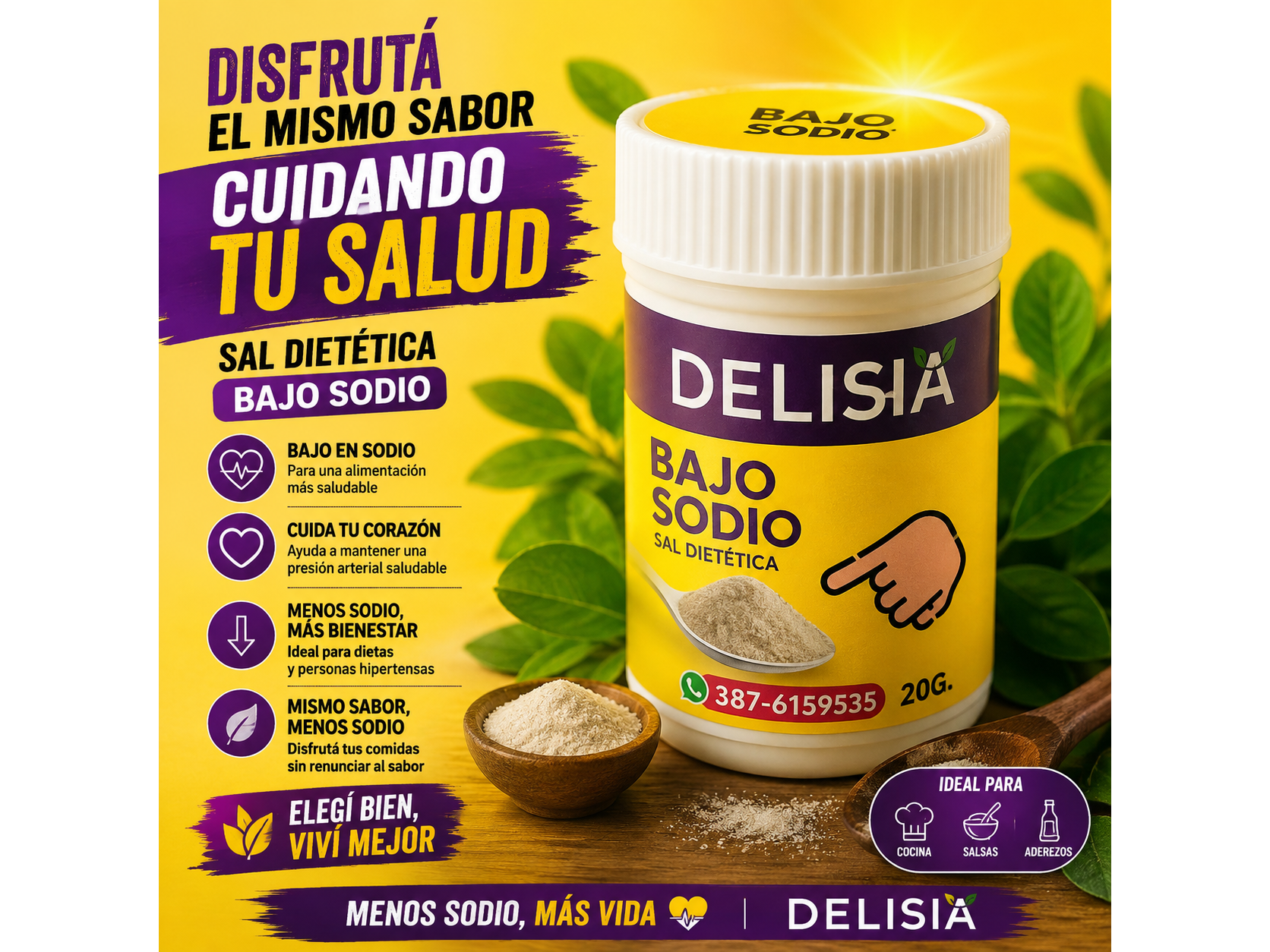 Yista bajo sodio