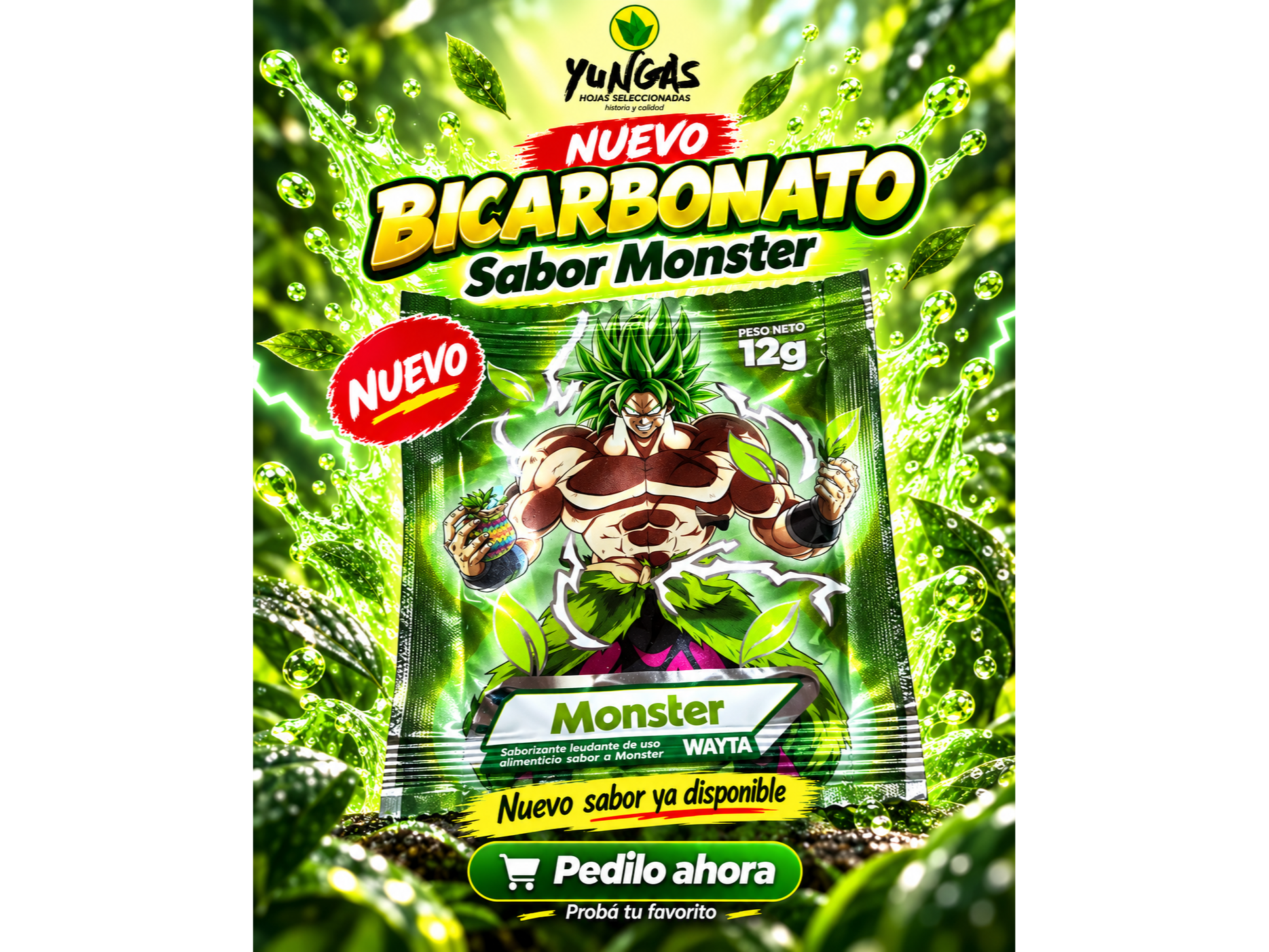 Bicarbonato monster wayta