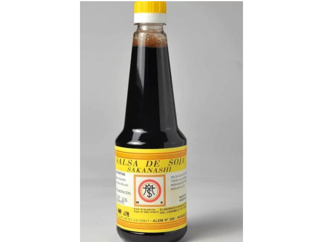 Salsa de soja Sakanashi