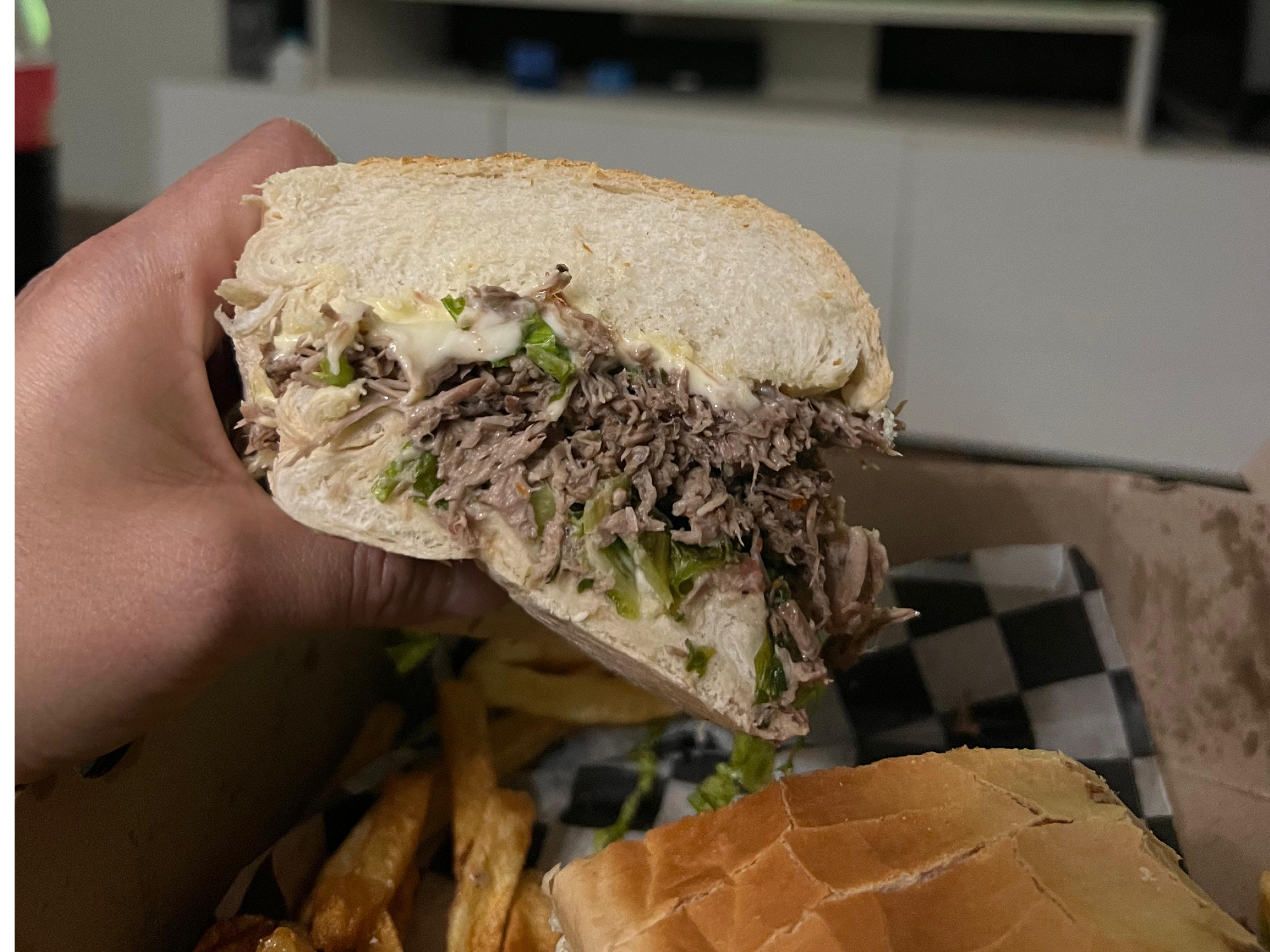 SAND. DE CARNE DESMENUZADA