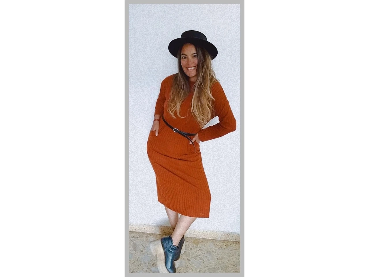 Vestido lanilla