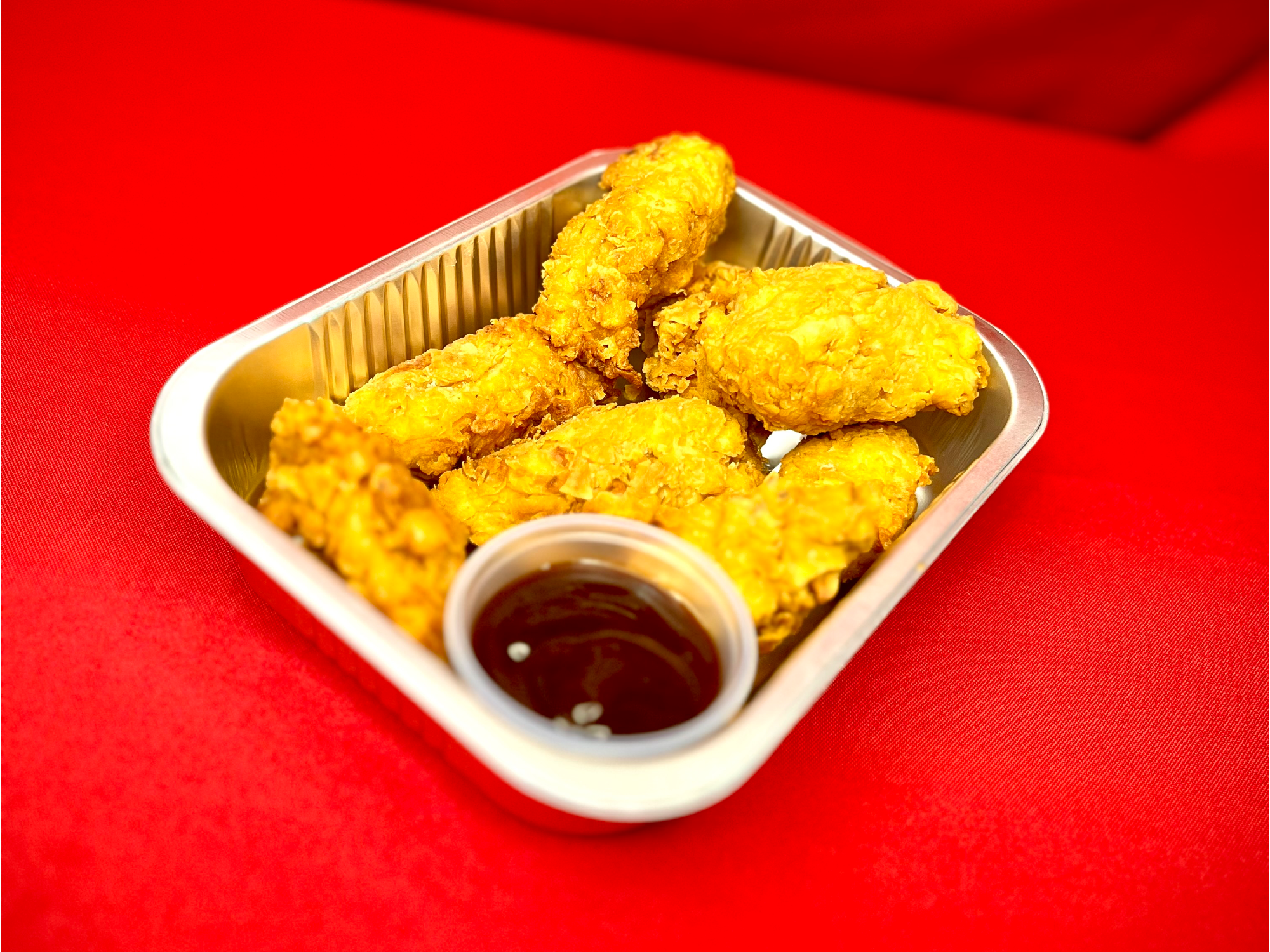 POLLO FRITO CHICO + DIP