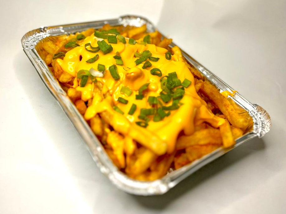 CAJA DE PAPAS CON CHEDDAR