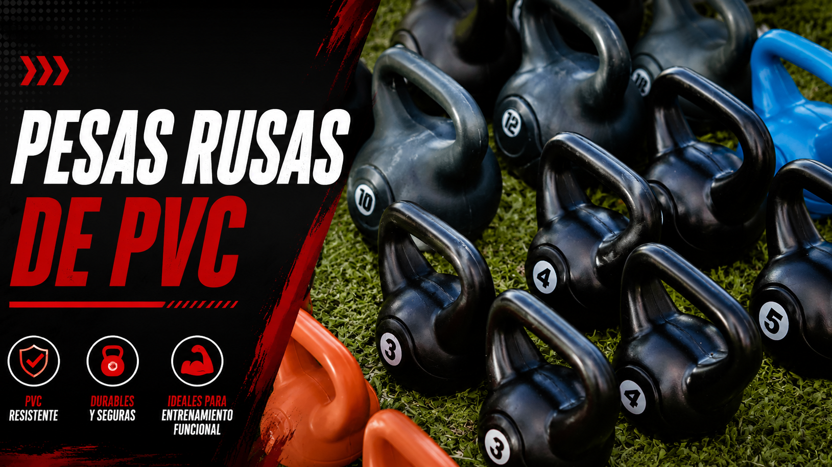 Pesas Rusas de PVC