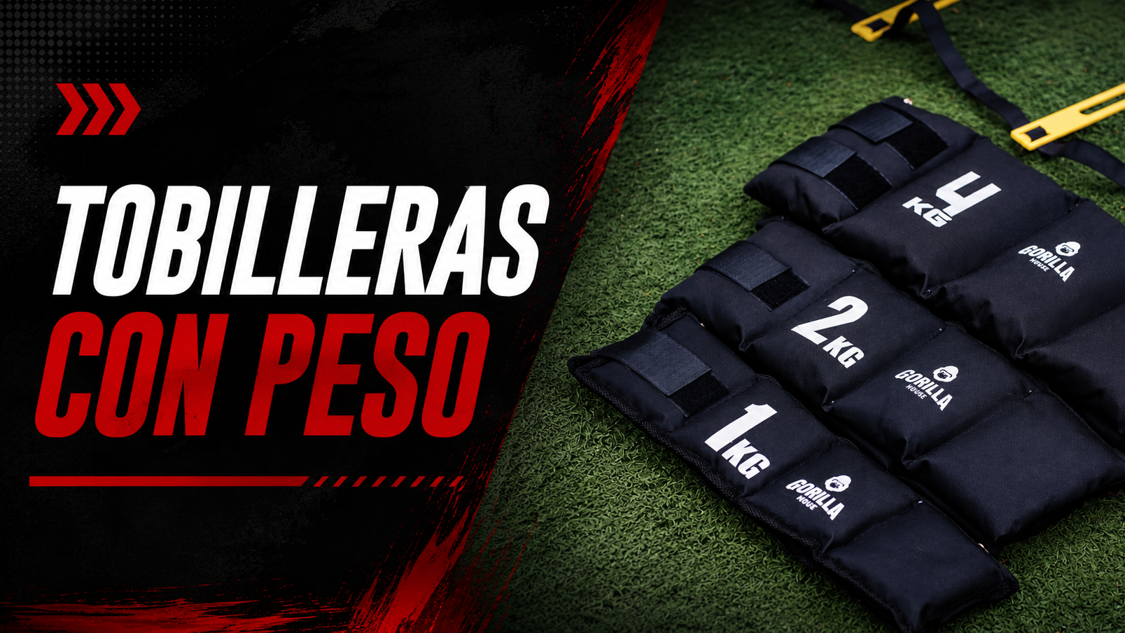 Tobilleras con peso