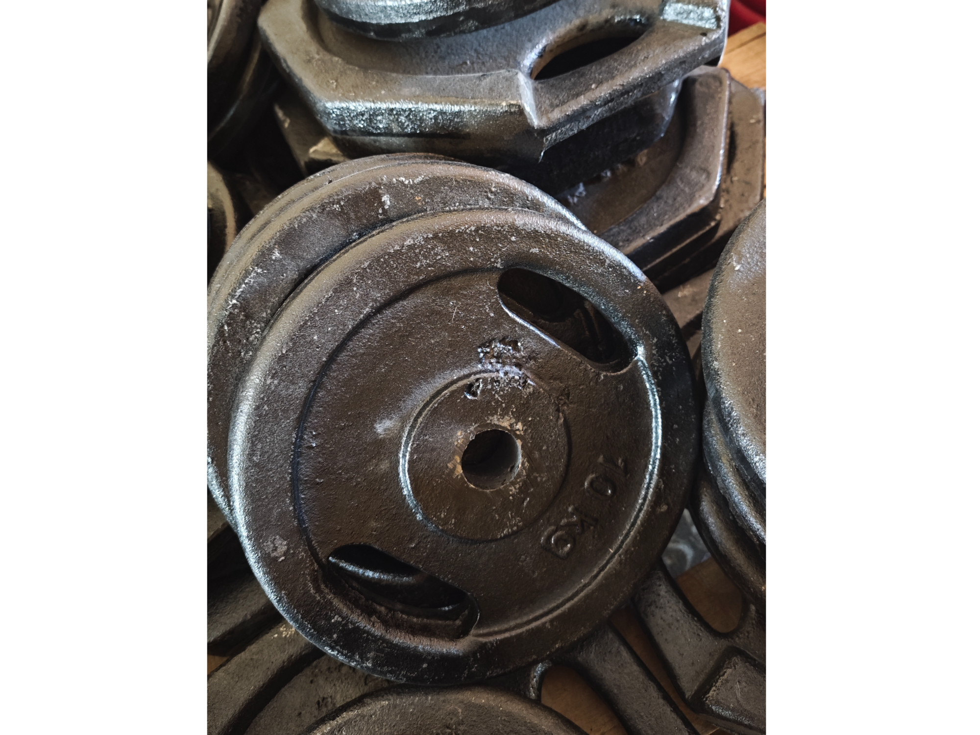 Disco 10k con agarre