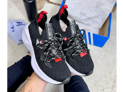 Knit Negro/Rojo