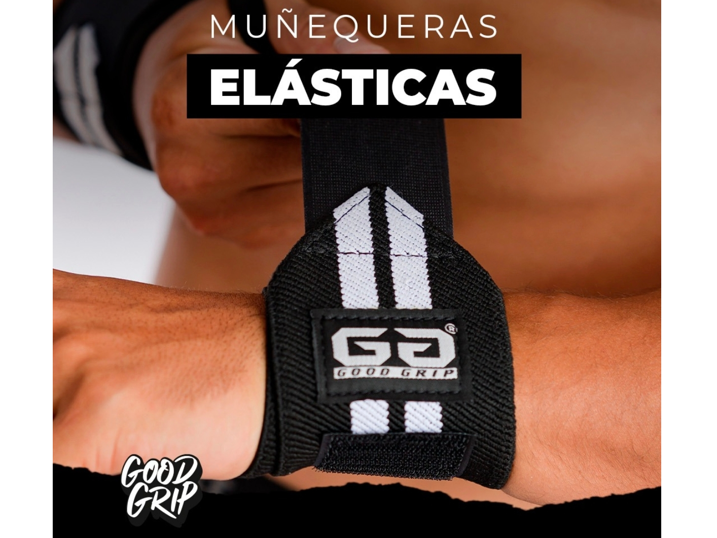 Muñequeras elasticas con abrojo