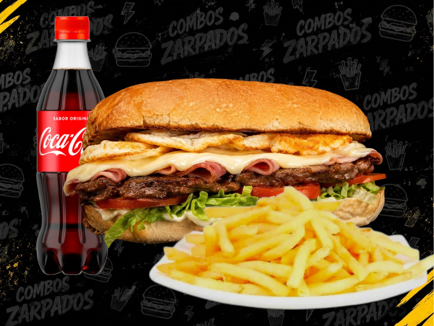LOMO CLÁSICO + PAPAS + GASEOSA
