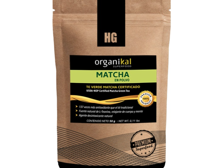 Té Matcha ORGANIKAL   certificado x 50gs