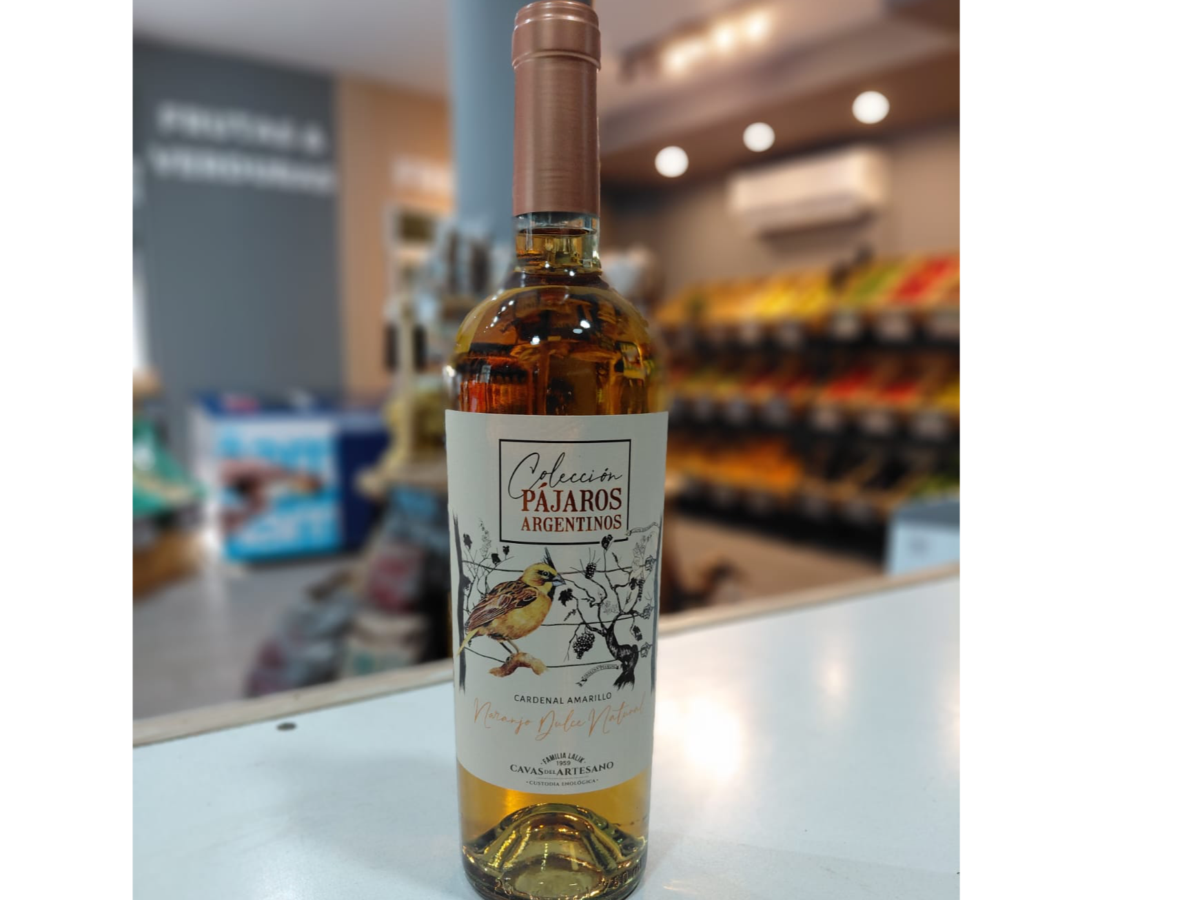 VINO NARANJO DULCE NATURAL