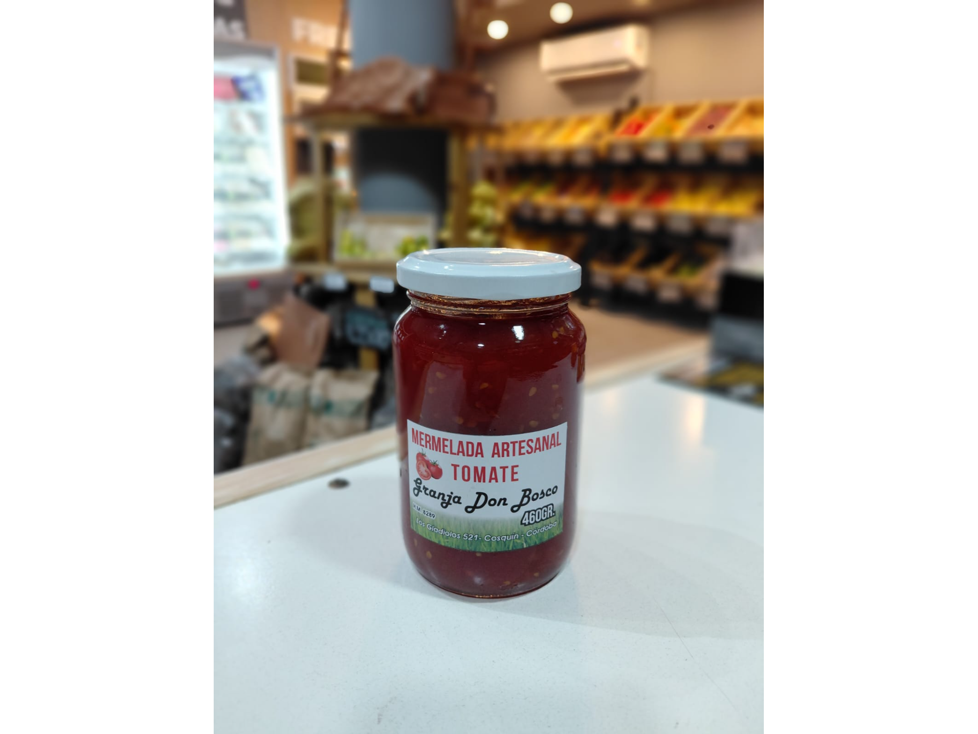 MERMELADA DE TOMATE VIDRIO 460g