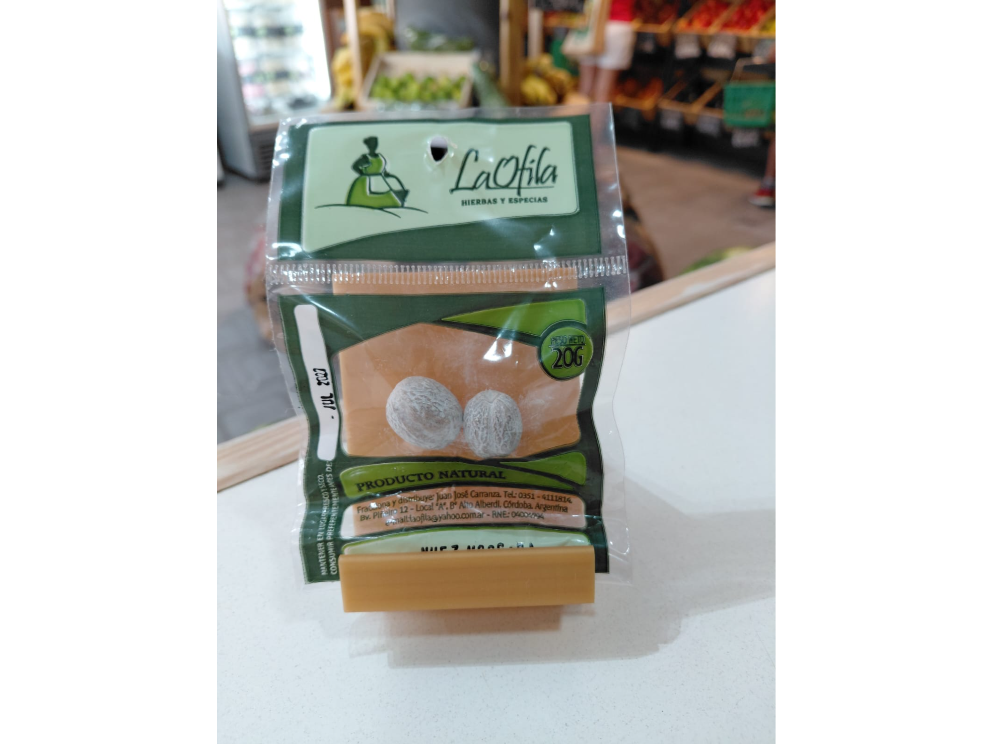 NUEZ MOSCADA EN GRANOS (La Ofila)