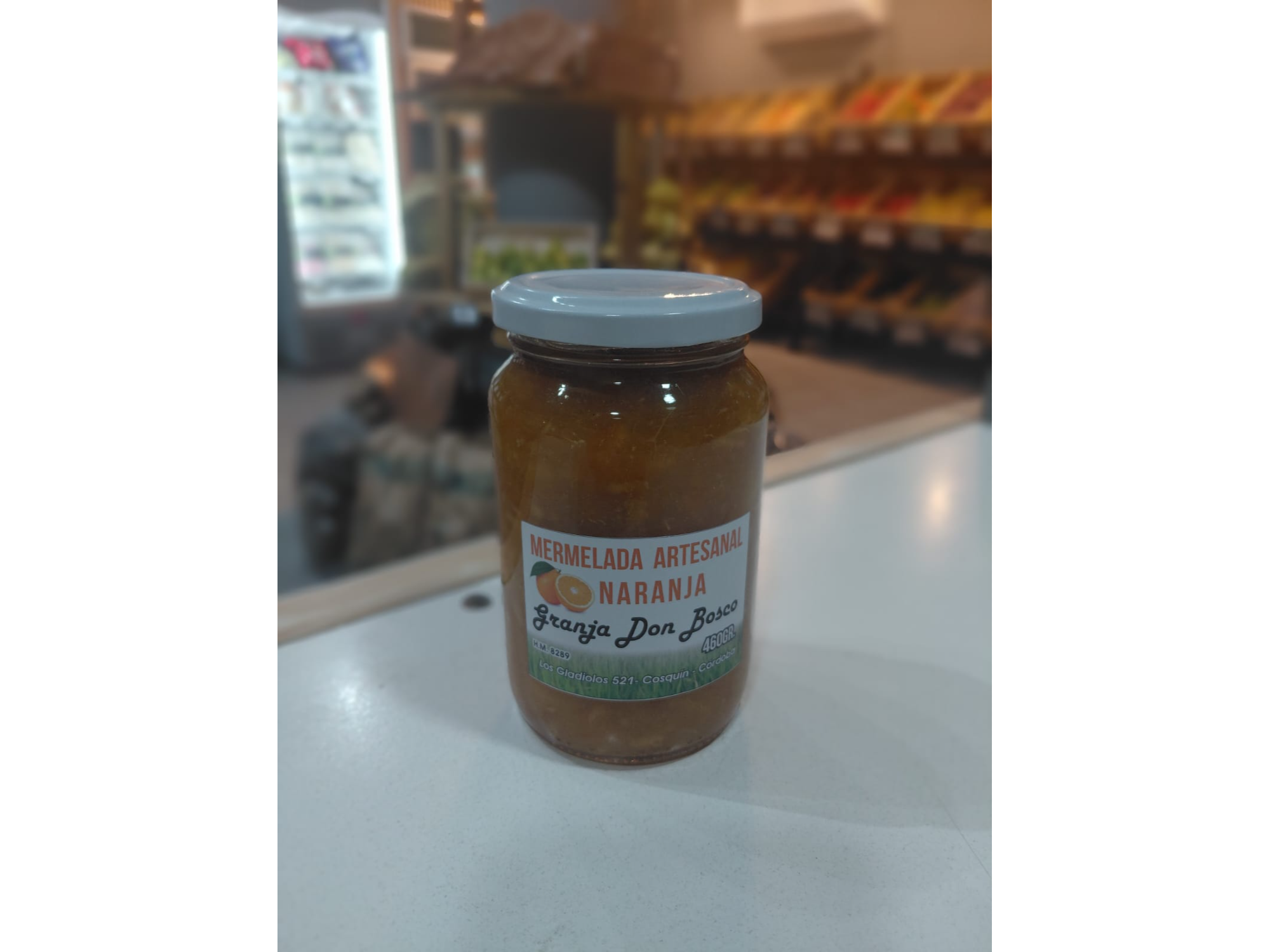 MERMELADA NARANJA VIDRIO 460g