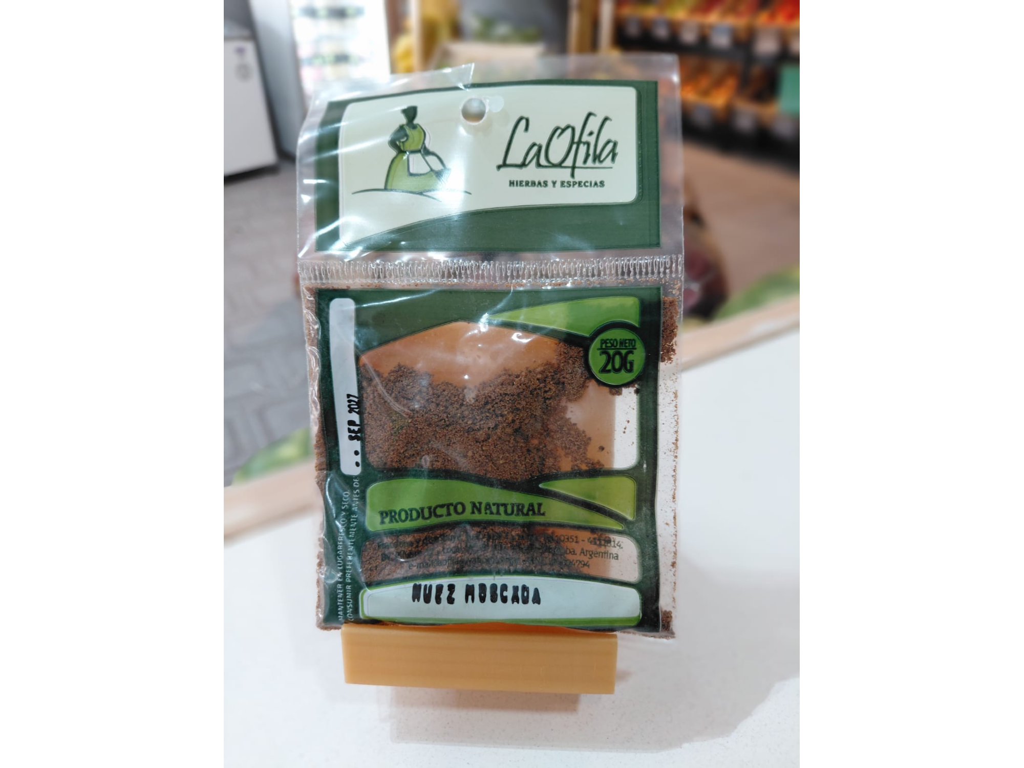 NUEZ MOSCADA MOLIDA (La Ofila)