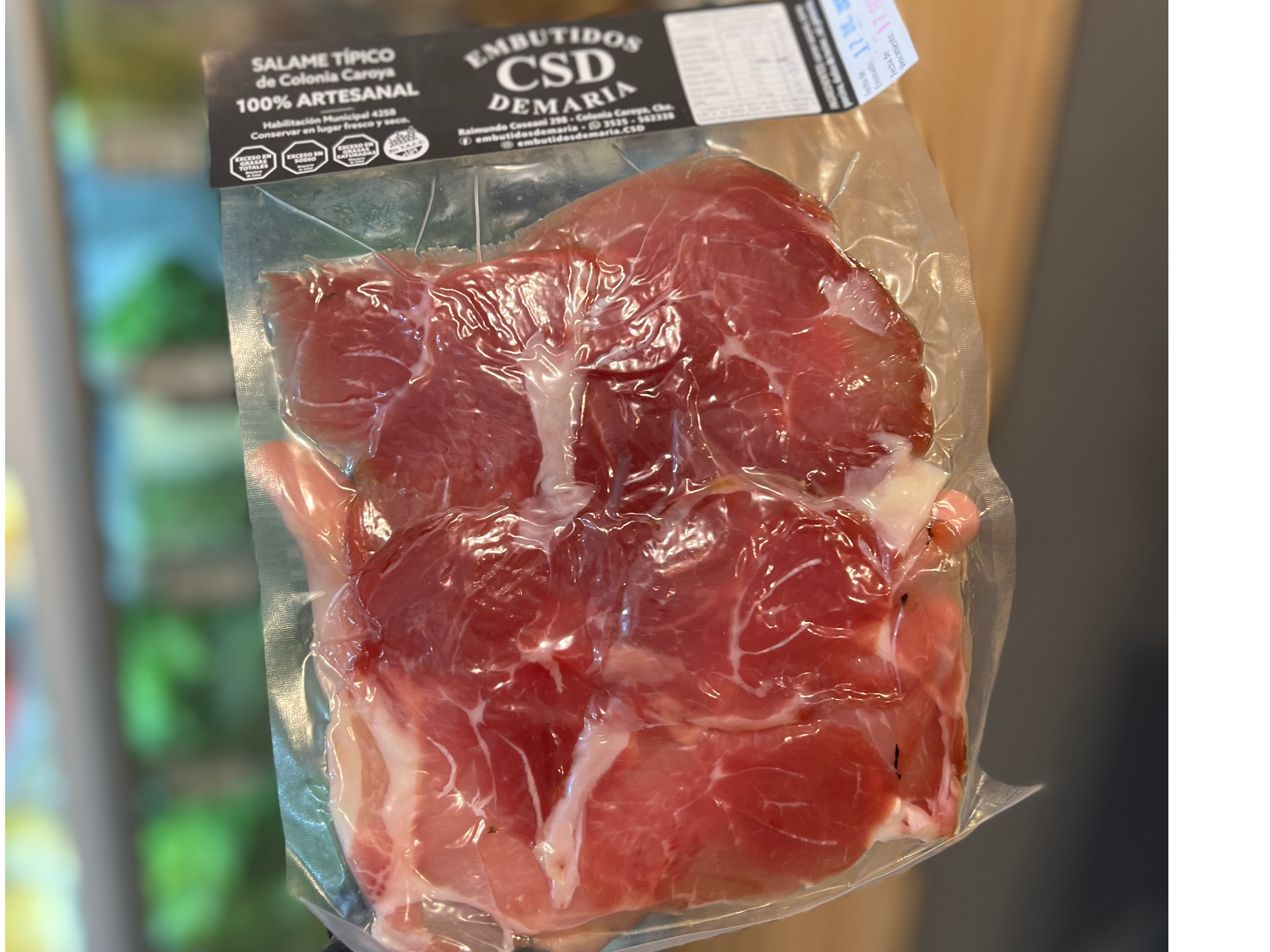 JAMON CRUDO  AL VACIO