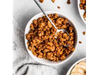 GRANOLA CON PASTA DE MANI