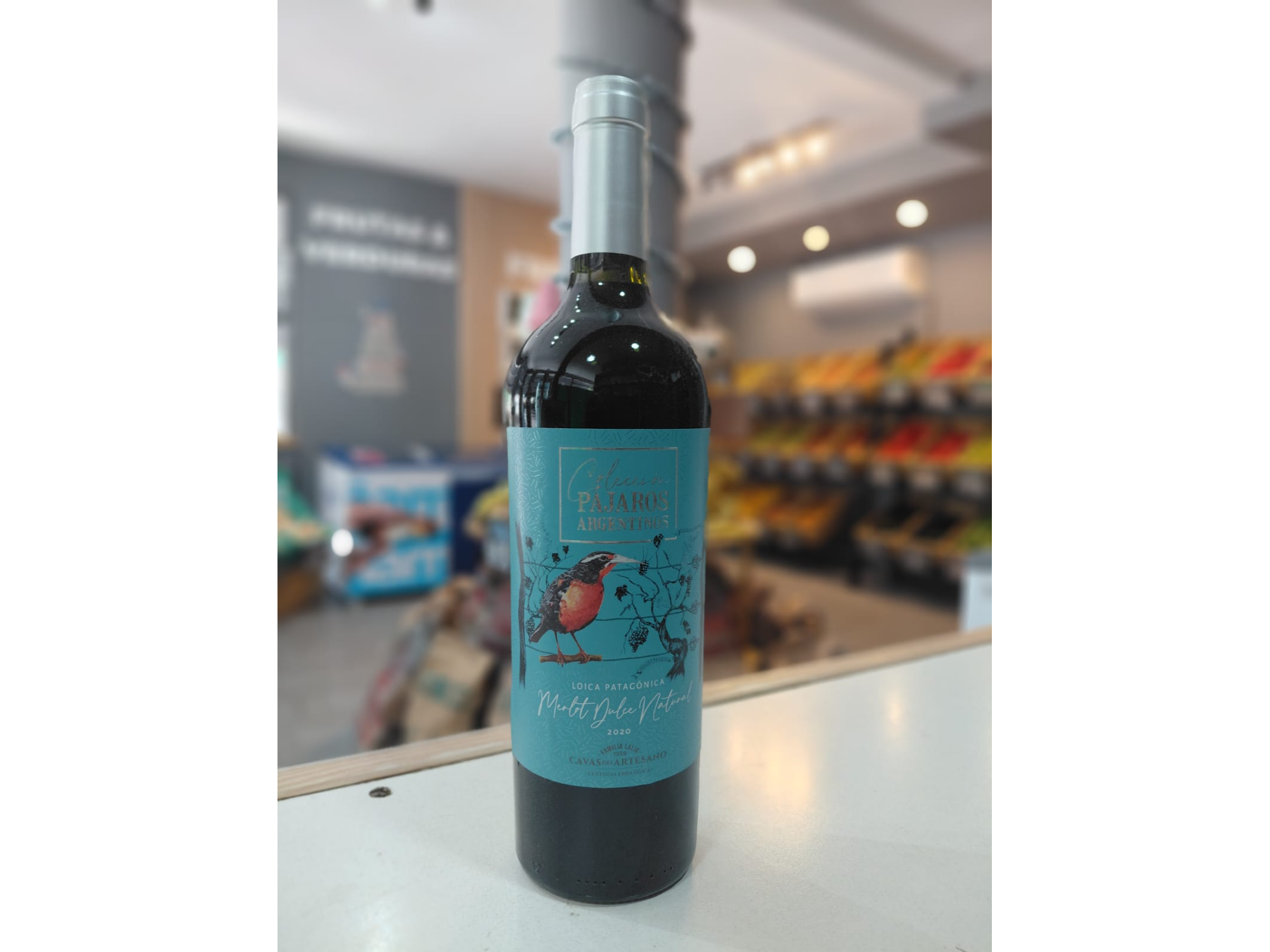 VINO MERLOT DULCE NATURAL