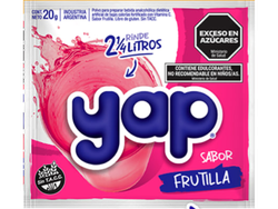 JUGO POLVO YAP FRUTILLA