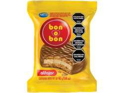 ALFAJOR BON O BON LECHE X 40GS.