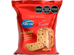 PAN DULCE ARCOR FRUTAS X 400 GRS