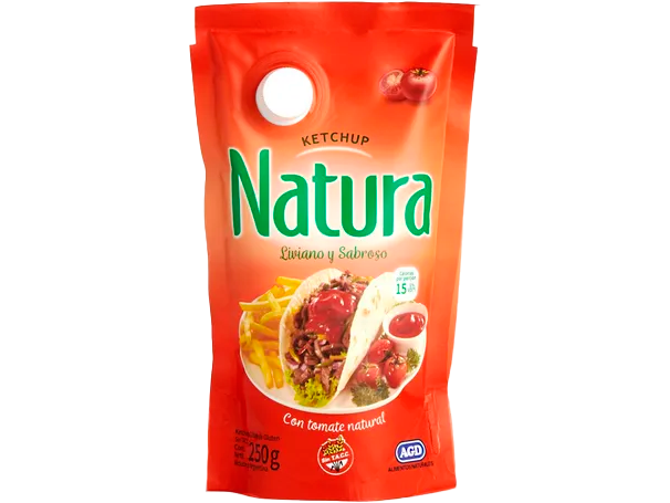 KETCHUP NATURA 250 GRS